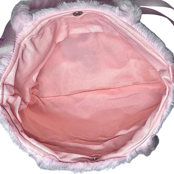 My Melody Plush Handbag Tote Crossbody for Kids/Teena/Young Adult - Picture 4 of 11